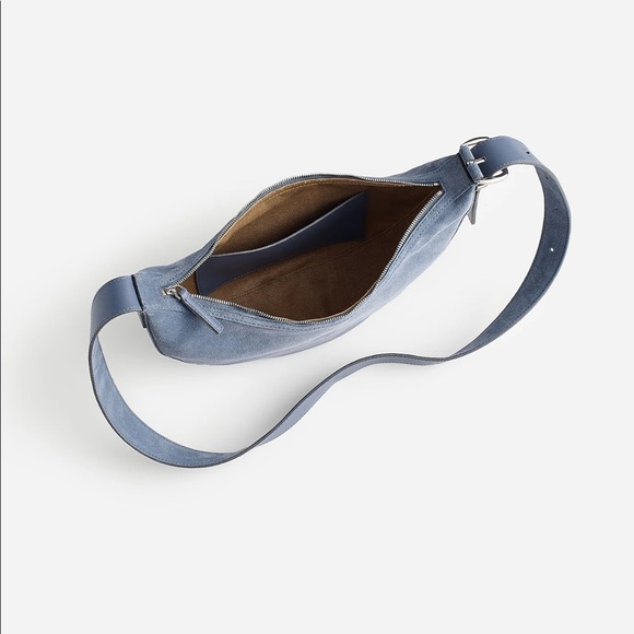 Brand new Madewell suede bag blue - Picture 2 of 4